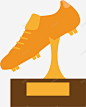 金色足球比赛奖杯 页面网页 平面电商 创意素材