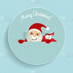圣诞老公,贺卡,生日,可爱的,白昼,请柬,问候,庆祝,装饰