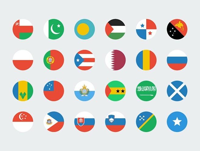 世界上大多数国家国旗