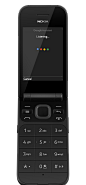 Nokia 2720  : 享用现代时尚风格的经典翻盖手机。Nokia 2720 翻盖手机采用外部和内部屏幕，拥有坚固的聚碳酸酯机身，一次充电即可享用长达 28 天的待机时间。紧急按钮可以设置为呼叫紧急联系人，或访问语音助手。