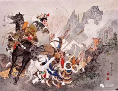 《十八描》第49集著名国画家、连环画家——项维仁和他的线描连环画作品（上