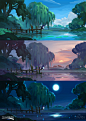 Ori and the Will of the Wisps - Concept Art, Oliver Ryan : (Warning may contain spoilers)
I joined Moon Studios back in 2015 and spent most of my 4 years there working on Ori and the Will of the Wisps. I feel incredibly lucky to have worked with so many t