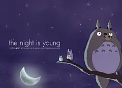 龙猫主题背景图片桌面壁纸