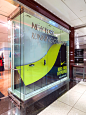 Nike Quickstrike Hyperfeel Window Displays : For the retail launch of the Nike Quickstrike Hyperfeel minimal running shoe, I sketched ideas for window displays, while working closely with team members from IDL Worldwide and Nike Global Running. These wind