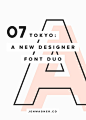 Tokyo | A Designer Font Duo — Jen Wagner