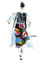 Renshou-Zhang-Thom-Browne Fashion illustration