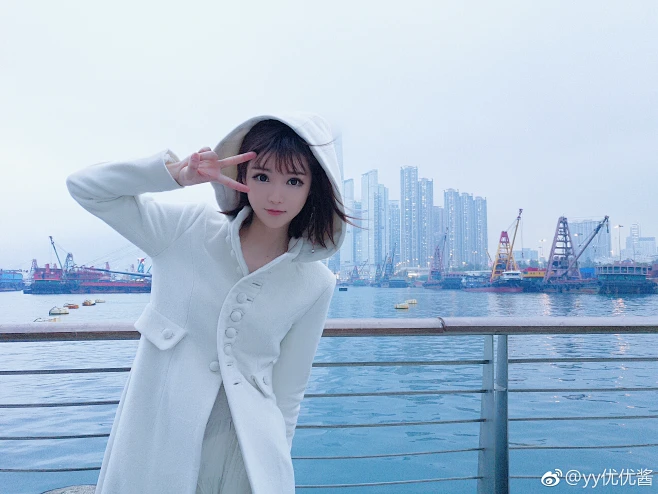 YY优优酱内的花瓣采集图片-雾中赏花