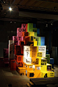 Exhibition Zurich City #exhibitdesign #color #inspiration: 