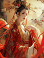 女帝仕女图