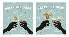 干杯  - 源文件下载【酷图网】酒杯,玻璃杯,高脚杯,手拿酒杯,干杯,手持酒杯,人手,手,拿,聚会,酒吧,鸡尾酒,举杯,庆祝,时尚,潮流,调制酒,起泡酒,气泡酒,玻璃酒杯,红酒杯,红酒,果汁,饮品,饮料,酒,果茶,冰茶,派对,畅饮,香槟,杯子,插画,插图,矢量,卡通,素材,元素,简约,手绘,举起酒杯,线稿,鎏金,金色,新年快乐