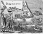 本图由德国士兵阿尔布烈‧赫波特(Albrecht Herport)于1662年绘制而成，刊行于《爪哇、福尔摩沙、印度和锡兰旅行记》中。这张「大员鸟瞰图」主要描绘大员的军事工程和船只动态，是荷人治台末期的纪录之一。图中透露出许多珍贵讯息，如左上方绘有普罗民遮(Provintia)市镇与城堡，内容则含盖当时一些重要战事，如郑荷海战、北线尾陆战及台江海战等，具有极高的史料价值

德文wiki上的图片说明详解
Herports Blick auf »Die vestung Selandia auff Teowan