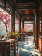 一个能赏花的茶餐厅，让你从此爱上用餐时光