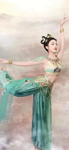 壁纸｜敦煌飞天舞者-今日头条