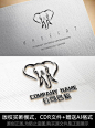 大象logo标志大象商标