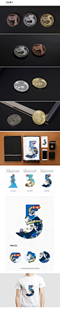 企业文化—员工周年纪念币设计 on Behance