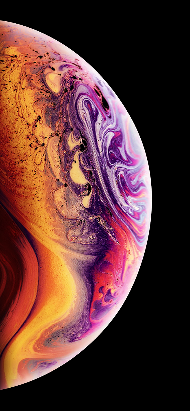 iPhone XS泄露图木星壁纸下载：i...