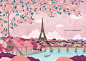 illustration for 7-11's paper cup