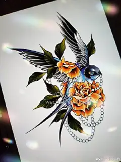 客订图都画好了，全部是根据顾客的个人喜好设计的，从草稿构图到定线稿再到配色方案都是一步步随时沟通修改跟进，我不嫌麻烦，能设计出符合你们理想中的图案就是我最有成就感最高兴的事情 大连纹身#大连女纹身师##纹身手稿# 纹身#辽阳纹身##纹身控##纹身素材##大连纹身小伟刺青# ​ ...展开全文c