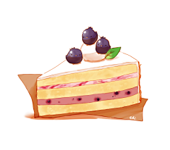 烟罗子采集到美食插画