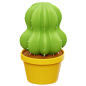 Cactus Plant 3D Illustration