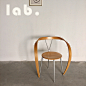 lab自营实验室中古进口家具原版cassina revers椅子原木色餐椅-淘宝网