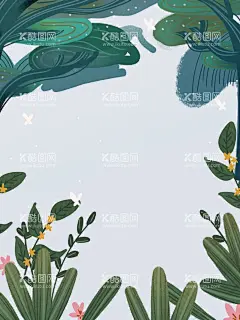 唯美小清新            - 源文件下载【酷图网】唯美小清新,传统春天,立春,田野森林,绿色风景,插画背景,唯美森林,可爱卡通,动物手绘,插画邮票,设计海报,森林花草,森系女孩,节气野外,仙境插画,海报背景