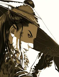 天刀 古风手绘 侑猫饼/绘