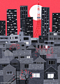Cities In Seasons : Illustrations for a series of prints on the subject of ‘Cities In Seasons’ on sale at Magma.