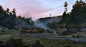 Dusk of Man, Antonin Kolman : Personal project called Dusk of Man, heavily inspired by my favourite book The Road by Cormac McCarthy. I´ve been inspired so much by amazing work of Aaron Limonick and all guys from Naughty Dog that I tried to use and replic