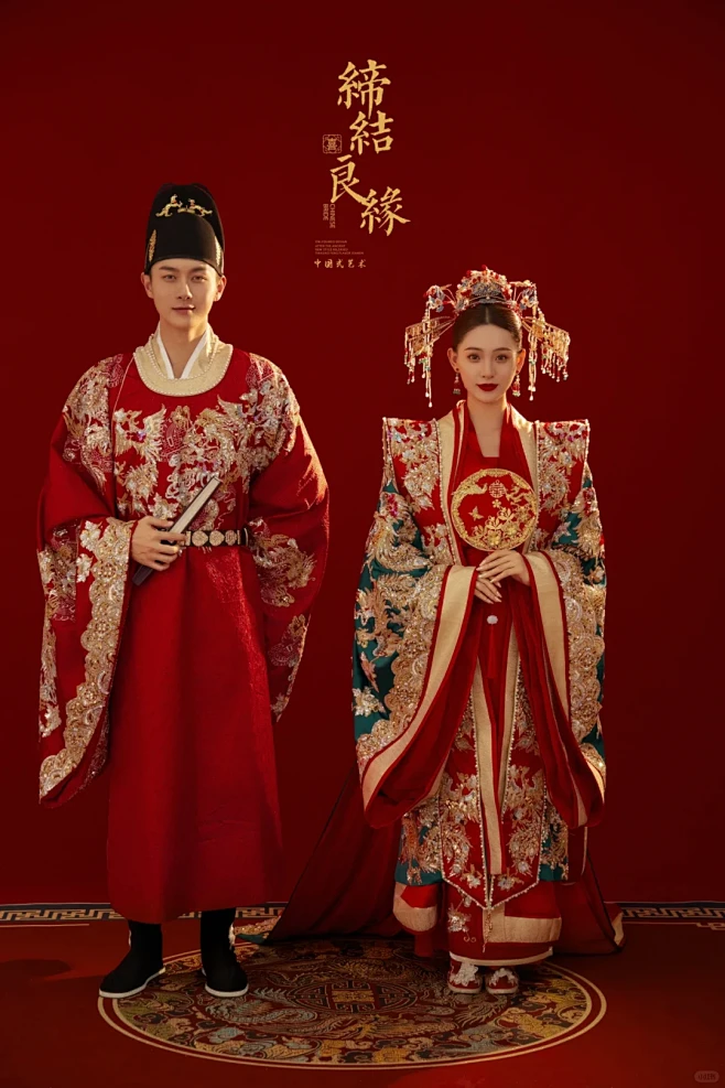 统一全网审美的明制汉服婚纱照♥️官宣啦‼️-花瓣网