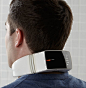 Neck Massager with Wireless Remote Control #wellness #massage #gadget #WearableTech