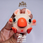 DoDo Bat Bird by Monka Toy : Look at what's driving us batty at The Toy Chronicle headquarters! no sight of Bat soup here, but what we do have is Monka Toy's all-new DoDo Bat Bird. Genetically modified for your collecti