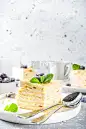 自制的拿破仑蛋糕