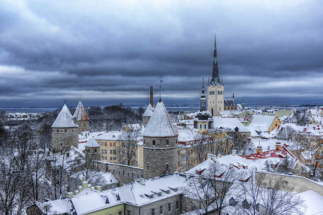 Old Town by Evgeny S...