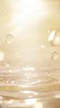 美妆系列轻奢感水面分子背景