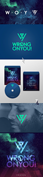 W R O N G O N Y O U :: Logo + Cover Album : WRONGONYOU music project :: logo + cover album