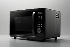 家具日常使用微波炉家用电器模型元素图片