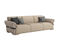 3 seater leather sofa