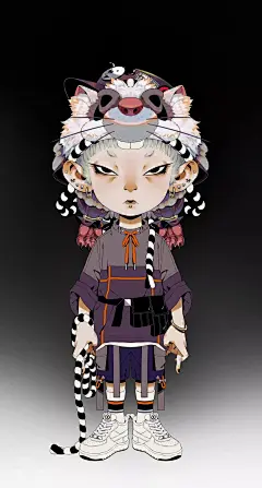 惊艳！插画师手绘的12生肖人物，来看看你的生肖长什么样