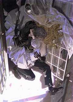 厘尔女公子采集到插画2