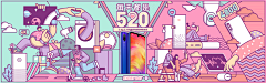 BAOBAO108采集到插画banner