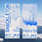                                                                                                                         #平面设计# ❄️ 灵感 · 冬季限定：Ernest Shackleton展览概念 ❄️Artifact studio为Ernest Shackleton展览做了设计。Shackleton是一名探险家，曾经率领英国探险队前往南极，不幸死在路上。相信大家看到这组设计都忍不