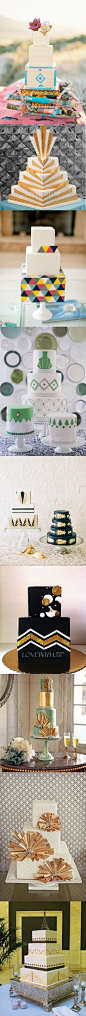 #婚礼布置#9款独特装饰艺术风格的婚礼翻糖蛋糕，随便带走其中一款，都能为你的婚礼增添一抹优雅色彩。 更多: http://www.lovewith.me/share/detail/all/30134