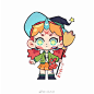来了来了 翻了1号和3号
少女心满满~
#儿童插画# #贴纸# ​​​​