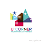 U-CORNER品牌形象Logo设计