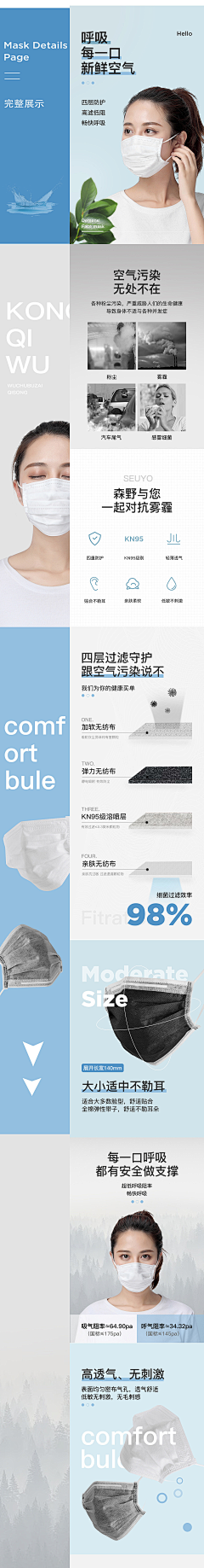 星之典范采集到口罩
