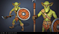 Goblin Warrior, Alex Lusth : Goblin character, He is part of a bigger set that Im working on.<br/>Available on the Unity asset store:<br/><a class="text-meta meta-link" rel="nofollow" href="https://www.assetstore.un