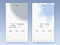 Overcast&Snow : View on Dribbble