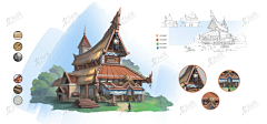 鬼话锵采集到原画场景