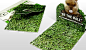 30张可爱的绿色系创意名片设计 | 创意悠悠花园